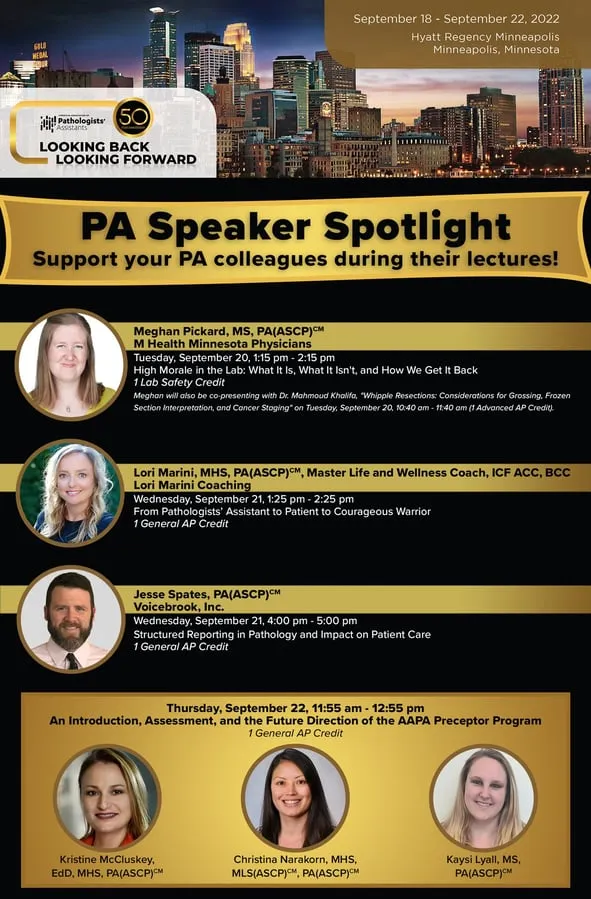 Voicebrook's Jesse Spates' presents a lecture at the 2022 AAPA conference.